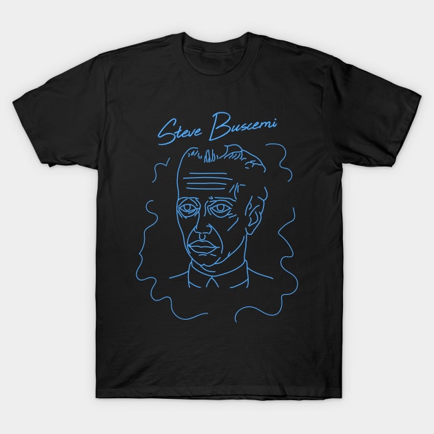 Steve Buscemi 1 T-Shirt by brianbarcheski